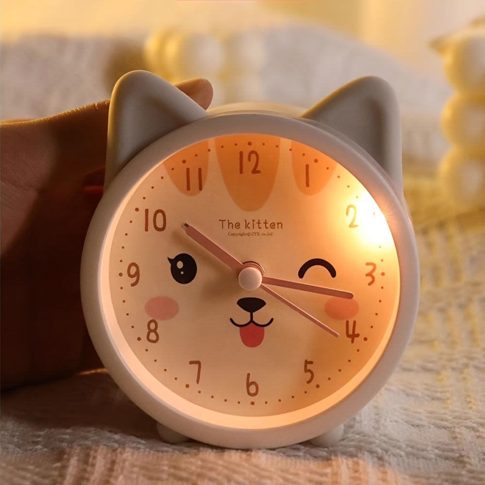 BunnyTime Réveil Silencieux - Pour un Matin Calme et Mignon