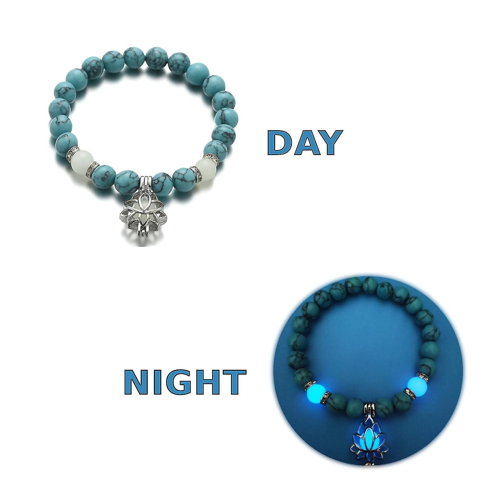 Bracelet Charme Lotus Luminescent