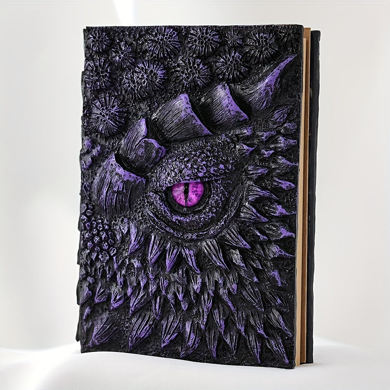 Carnet de Fantaisie avec Œil de Dragon – Robuste et Artistique