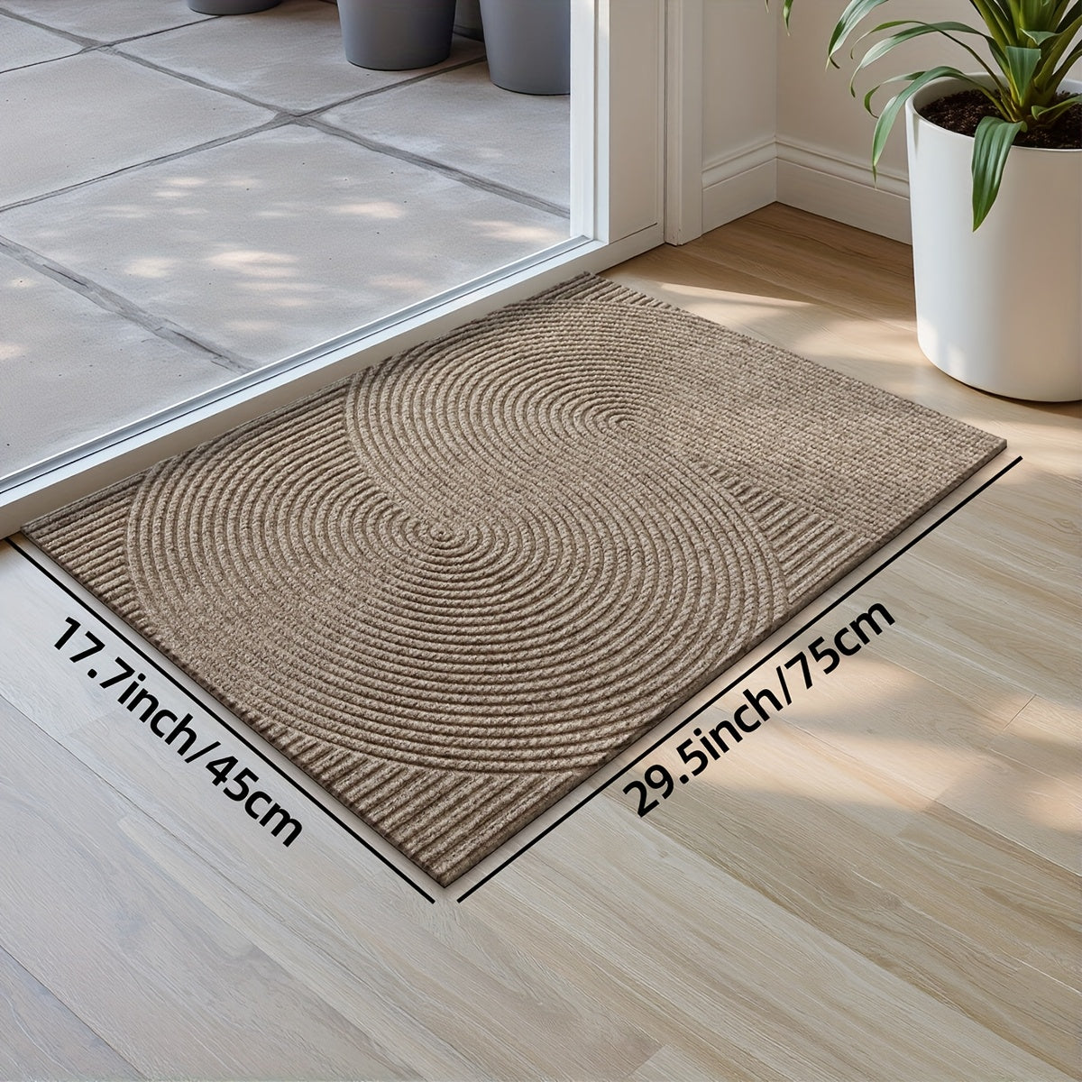 Tapis de Porte Géométrique Dajiang – Durable et Élégant