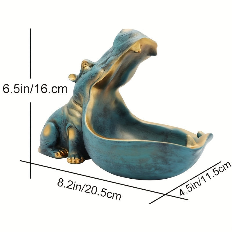 Bac Hippopotame Amusant - Pratique et Humoristique pour Votre Intérieur