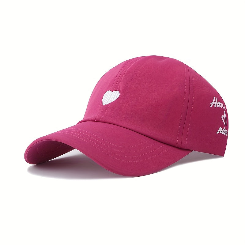 Casquette de Baseball pour Femmes avec Ouverture pour Queue de Cheval – Légère et Aérée