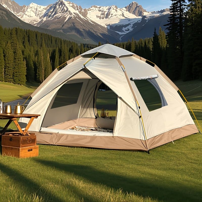 Tente de Camping Pliable Automatique – Confortable et Durable pour Aventures en Plein Air