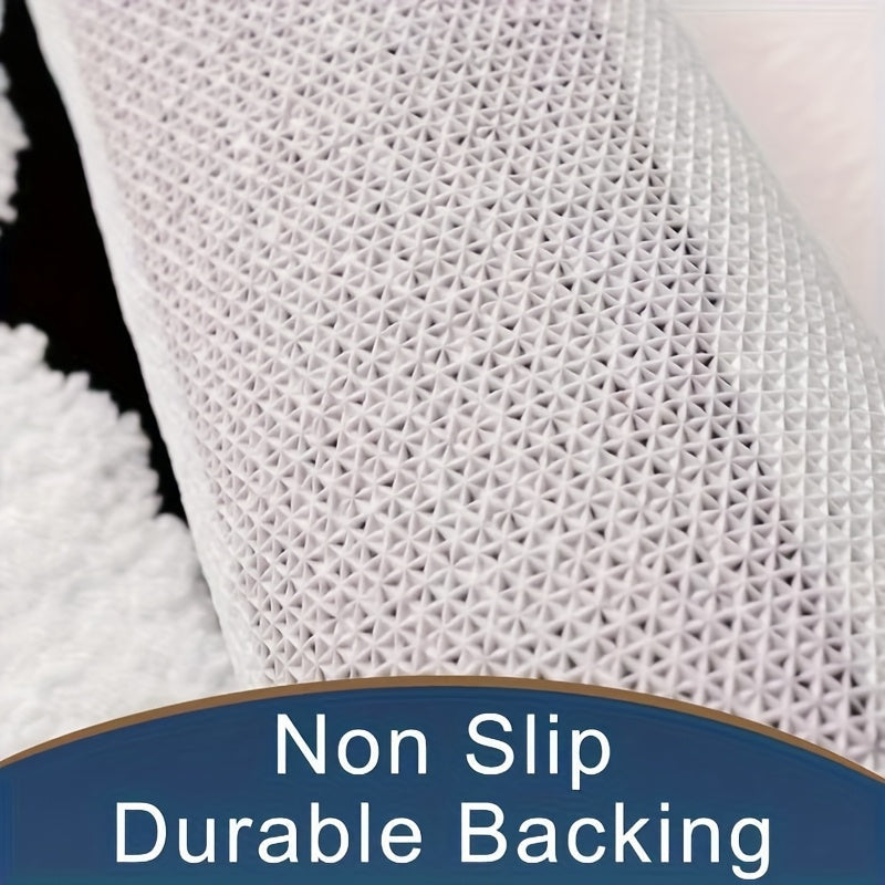 Tapis de Bain à Motif Géométrique – Parfait pour la Salle de Bain ou l'Entrée