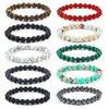 Bracelets en Pierre Naturelle Colorés - Pour une Touche de Style