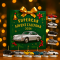 DRIVEVENTURE – Calendrier de l'Avent Supercar Édition Limitée avec 24 Modèles Miniatures Précis