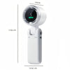 Ventilateur Portable Turbo Compact – 3-en-1 USB Rechargeable avec 5 Vitesses