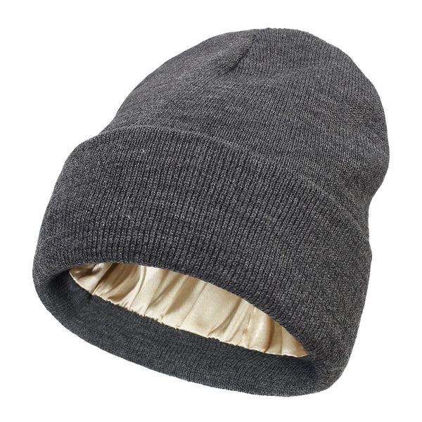 Bonnet d'Hiver avec Doublure en Soie - Noor