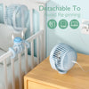 Ventilateur portable rechargeable USB pour les voyages