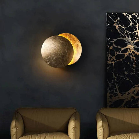 Applique Murale avec Éclat Magique de Lune - Lunora