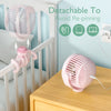 Ventilateur portable rechargeable USB pour les voyages