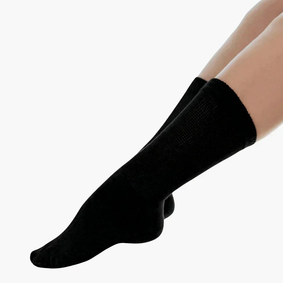 Vardi Dante NeuroVital Chaussettes | Extrêmement extensible | Design sans couture | Rembourrage au talon | Antibactérien et anti-odeur | Spécialement pour le diabète et la neuropathie | Technologie de tricot à 3 zones pour un confort optimal
