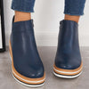 Bottines Tendances pour Femmes avec Fermeture Éclair et Talon - Alessia