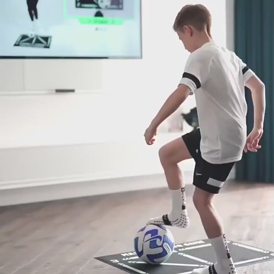 Tapis d'entraînement FootSkill | Sport & entraînement | Tapis d'entraînement de football avec programme vidéo associé