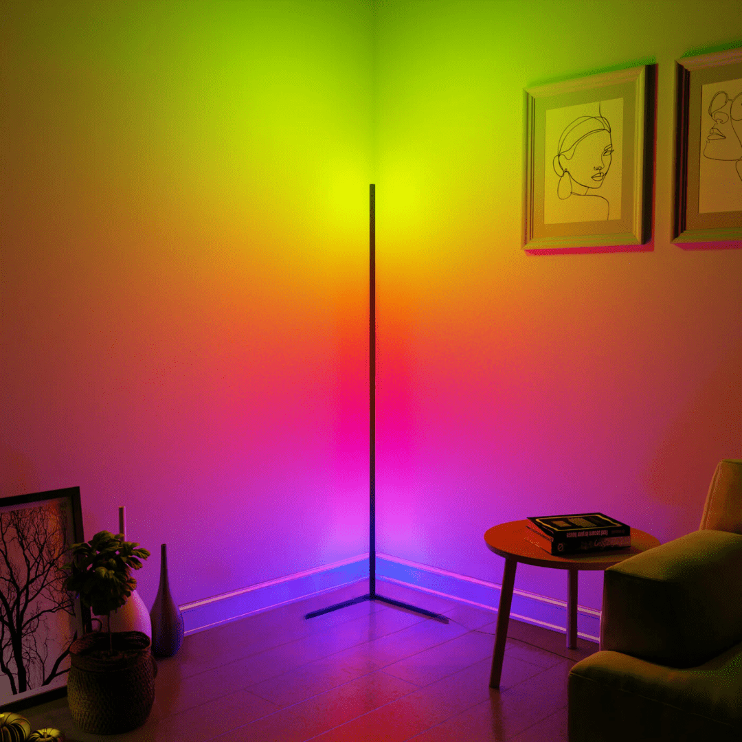 Ambiance LED Dimmable Lampadaire – Éclairage de Luxe avec 1+ Million de Couleurs
