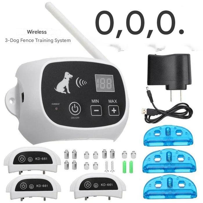 Système de clôture pour chiens sans fil avec fonction d'entraînement | HaloGuard