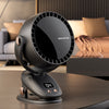 Ventilateur Portable Sans Lame avec Affichage Numérique – Refroidissement Silencieux et Rechargeable pour Intérieur et Extérieur