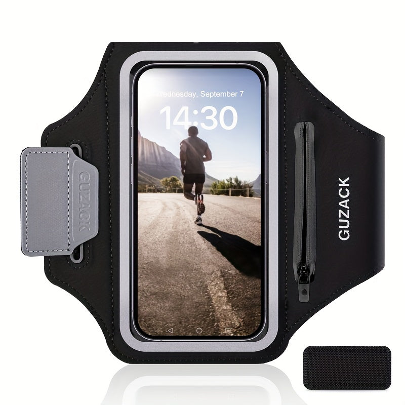 Support de Téléphone pour Course avec Étui pour Écouteurs - Brassard Réglable pour Sportifs