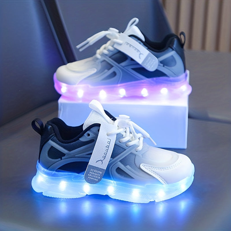 Baskets Lumineuses pour Enfants – Colorées, Éclairage LED pour un Look Ludique