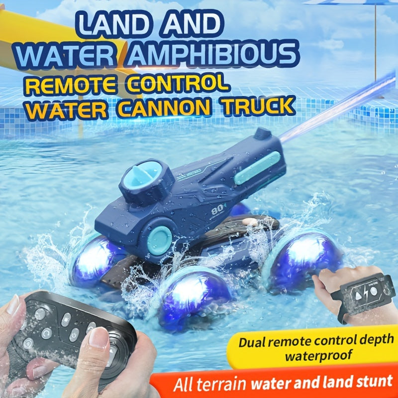 SplashRider Camion RC Amphibie à Canon à Eau – Amusement Éclaboussant