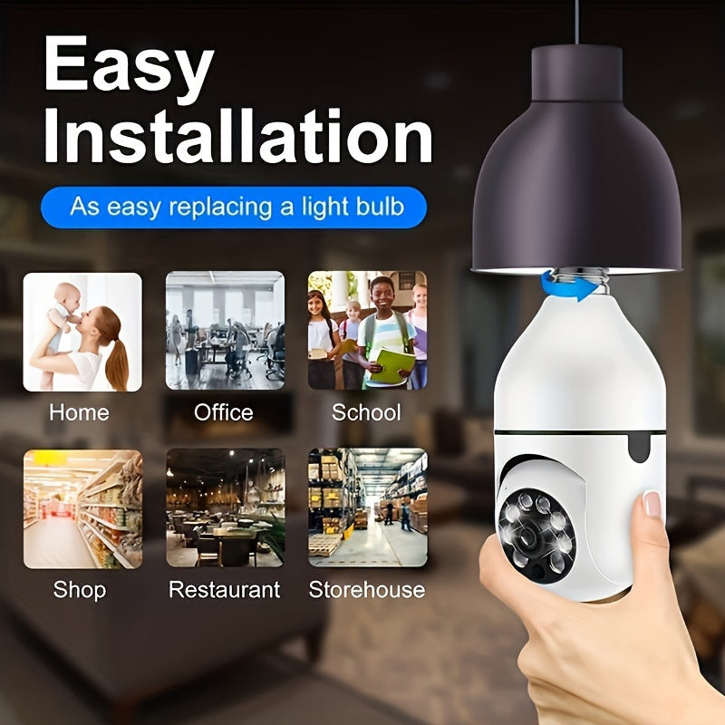 VisionGuard Lampe-Caméra Intelligente - Pour la Sécurité et le Confort à Domicile