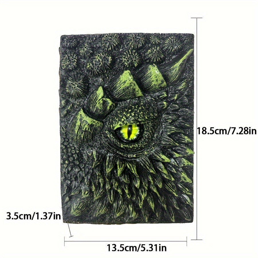 Carnet de Fantaisie avec Œil de Dragon – Robuste et Artistique