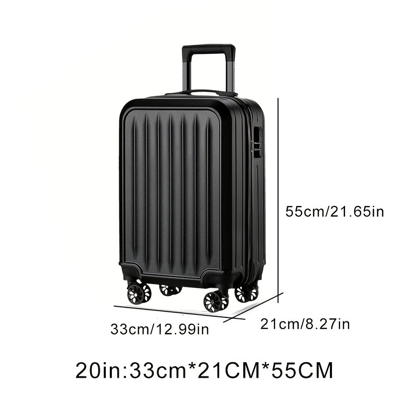 Valise de Voyage Élégante avec 4 Roues – Compacte et Solide pour des Aventures Mondiales