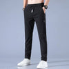 SilkTrend Luxe Sportbroek | Pantalon d'été slim-fit polyvalent en soie glacée respirante pour un confort et un style ultimes