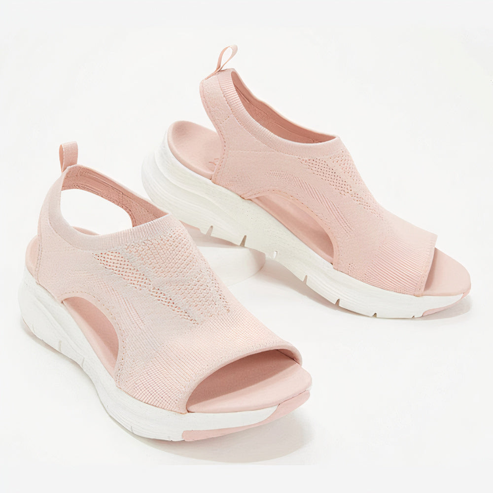 Vira | Sandales Orthopédiques | Sandales d'Été Confortables pour Femmes | Caoutchouc EVA Ergonomique | Disponibles en Bleu, Marron, Noir, Rose | Tailles 35-45 | Pour un Usage Quotidien | Haute Qualité et Confort