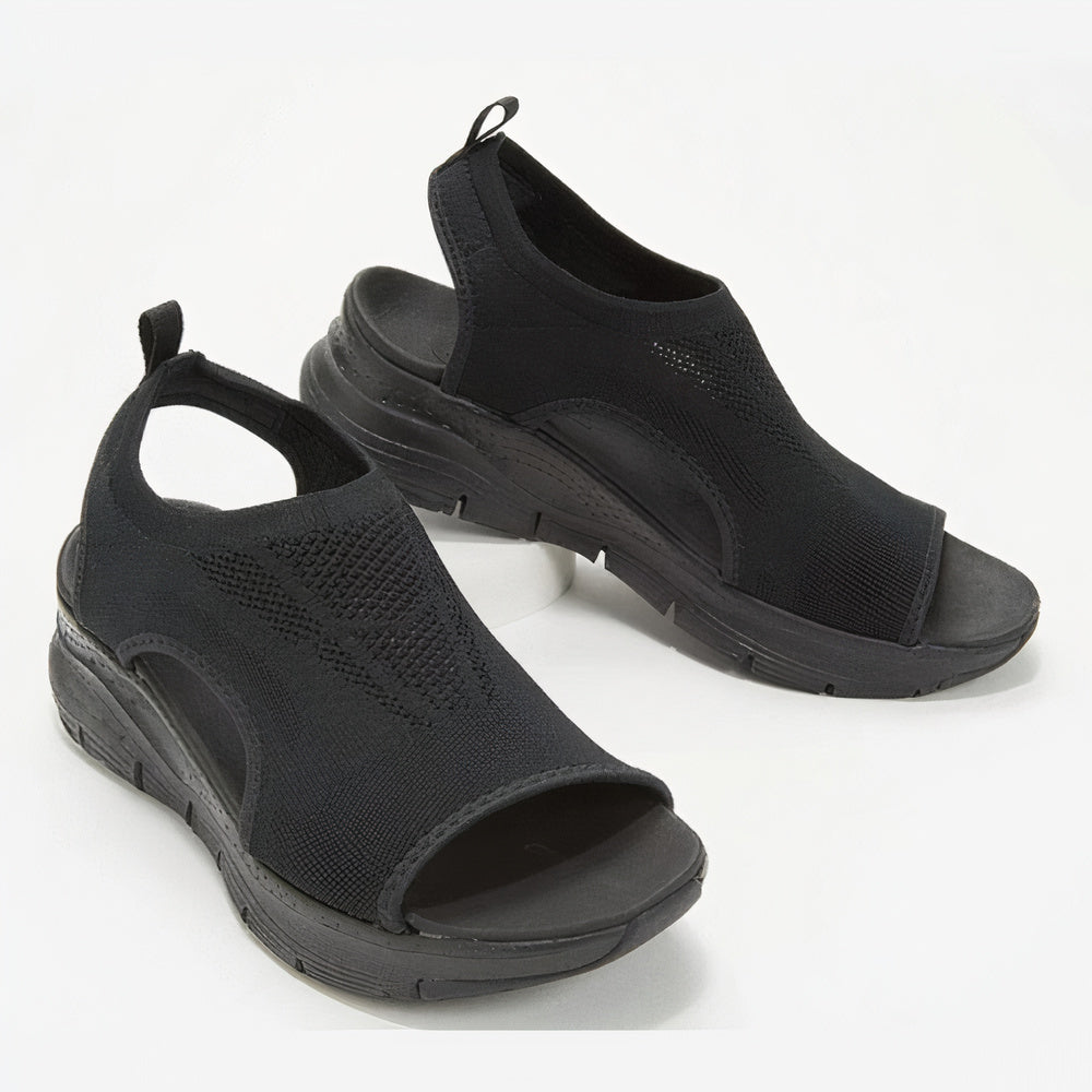 Vira | Sandales Orthopédiques | Sandales d'Été Confortables pour Femmes | Caoutchouc EVA Ergonomique | Disponibles en Bleu, Marron, Noir, Rose | Tailles 35-45 | Pour un Usage Quotidien | Haute Qualité et Confort