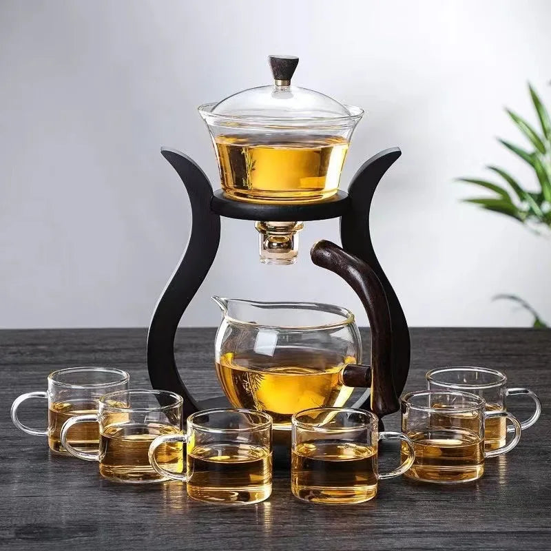 ElysianTea Luxe Ensemble de Théière | Théière exclusive avec goutteur magnétique et infuseur pour une expérience de thé sublime