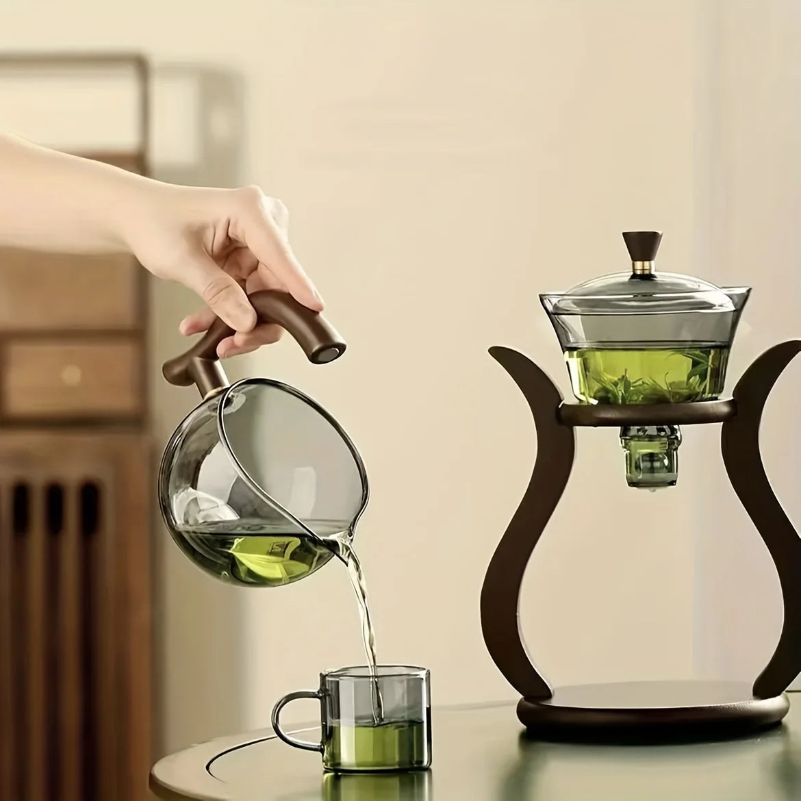ElysianTea Luxe Ensemble de Théière | Théière exclusive avec goutteur magnétique et infuseur pour une expérience de thé sublime