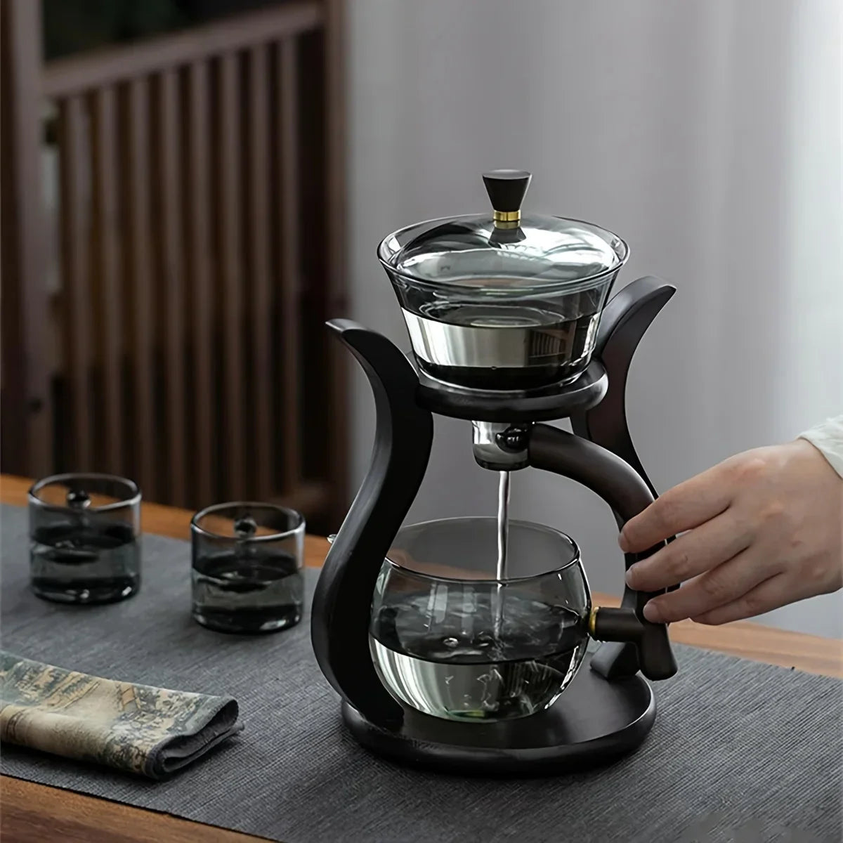 ElysianTea Luxe Ensemble de Théière | Théière exclusive avec goutteur magnétique et infuseur pour une expérience de thé sublime