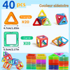 MagnaCraft Elite Blocs de Construction Magnétiques | Ensemble de construction STEM engageant pour un apprentissage créatif et un jeu imaginatif dans des couleurs vives.