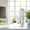 Ventilateur de Refroidissement AeroLux Elite | Double Moteur, Rotation à 720°, Rechargeable par USB & Ultra Silencieux pour un Confort Ultime Partout