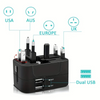 Adaptateur de Voyage LuxuraLink Elite | Charge rapide double USB pour une connectivité mondiale sans effort