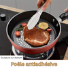 CulinaryElegance Poêle en Fonte Antiadhésive Elite | Poêle légère et lavable au lave-vaisselle pour une cuisson sans effort sur les plaques de cuisson à gaz et à induction