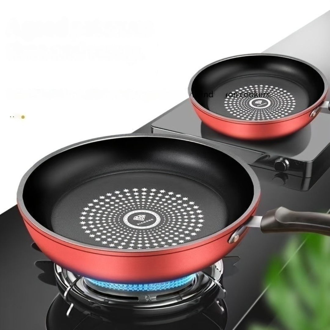CulinaryElegance Poêle en Fonte Antiadhésive Elite | Poêle légère et lavable au lave-vaisselle pour une cuisson sans effort sur les plaques de cuisson à gaz et à induction