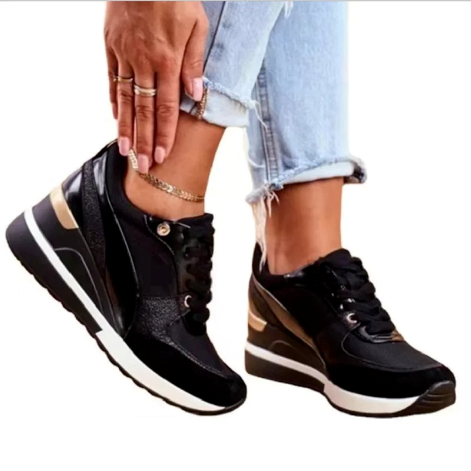 Baskets pour femmes avec semelle ergonomique