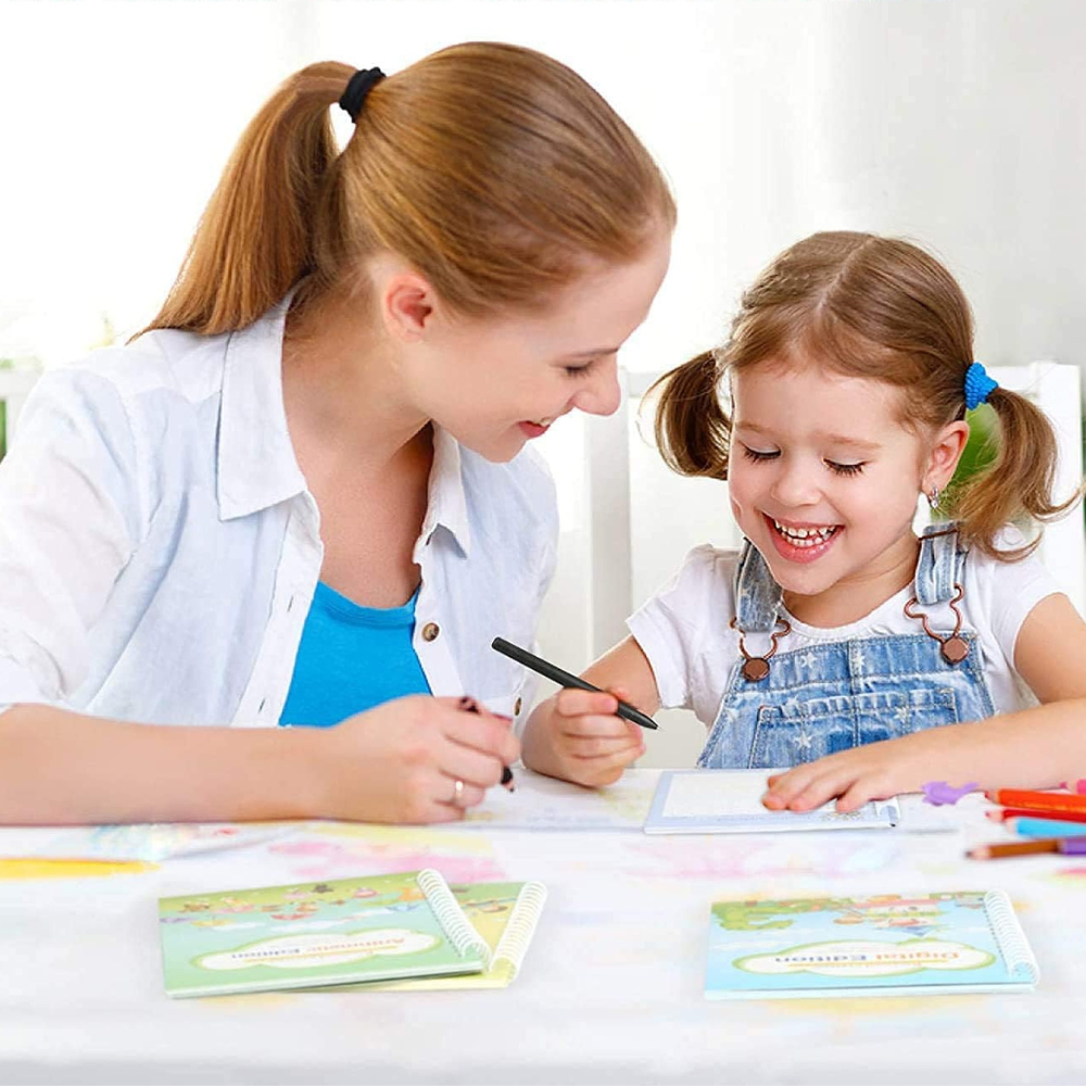 Cahier d'écriture pour enfants – Gribouillages créatifs