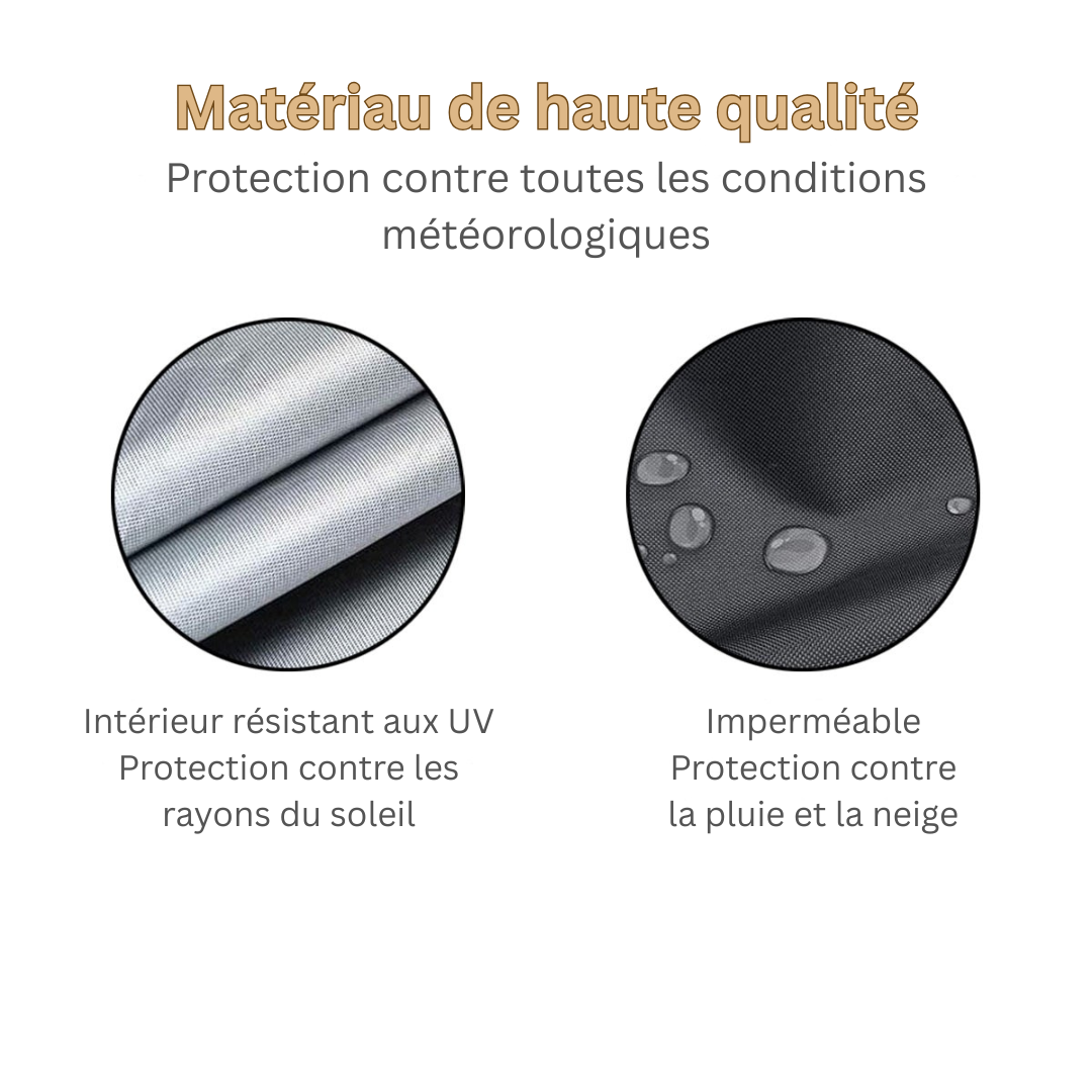 LuxeNest Housse de Protection pour Chaise Suspendue Egg | Housse imperméable et universelle pour une protection élégante et durable