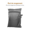 LuxeNest Housse de Protection pour Chaise Suspendue Egg | Housse imperméable et universelle pour une protection élégante et durable