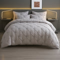 Ensemble de housse de couette Amore Luxe à plis pincés