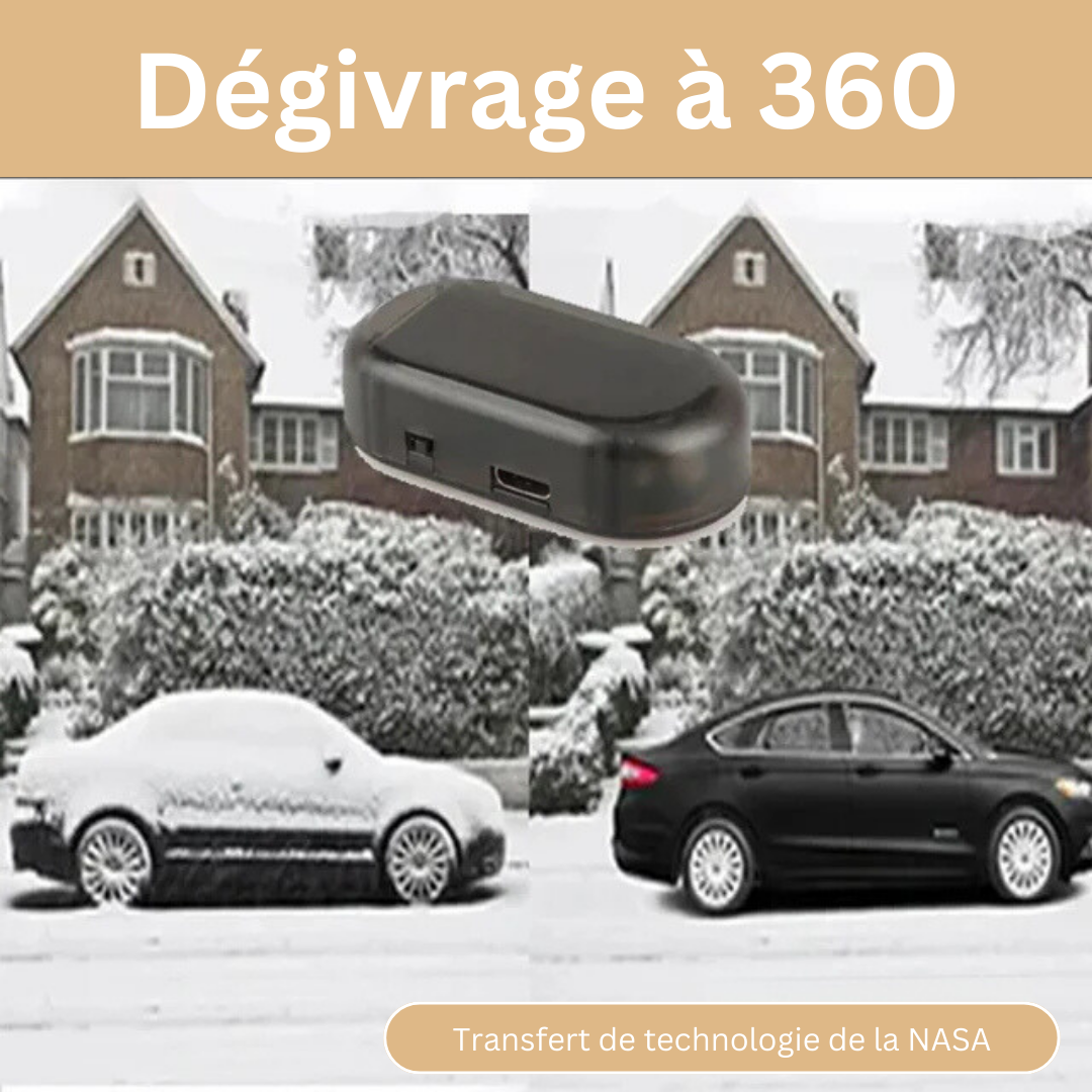 FrostFree | Dites adieu aux vitres gelées de votre voiture et bonjour à une journée d'hiver dégagée