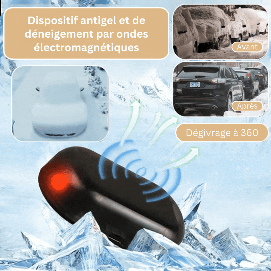 FrostFree | Dites adieu aux vitres gelées de votre voiture et bonjour à une journée d'hiver dégagée