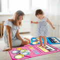PlayTune Tapis Sonore – Tapis de Musique Interactif pour Enfants avec 5 Instruments (Batterie, Piano, Violon)