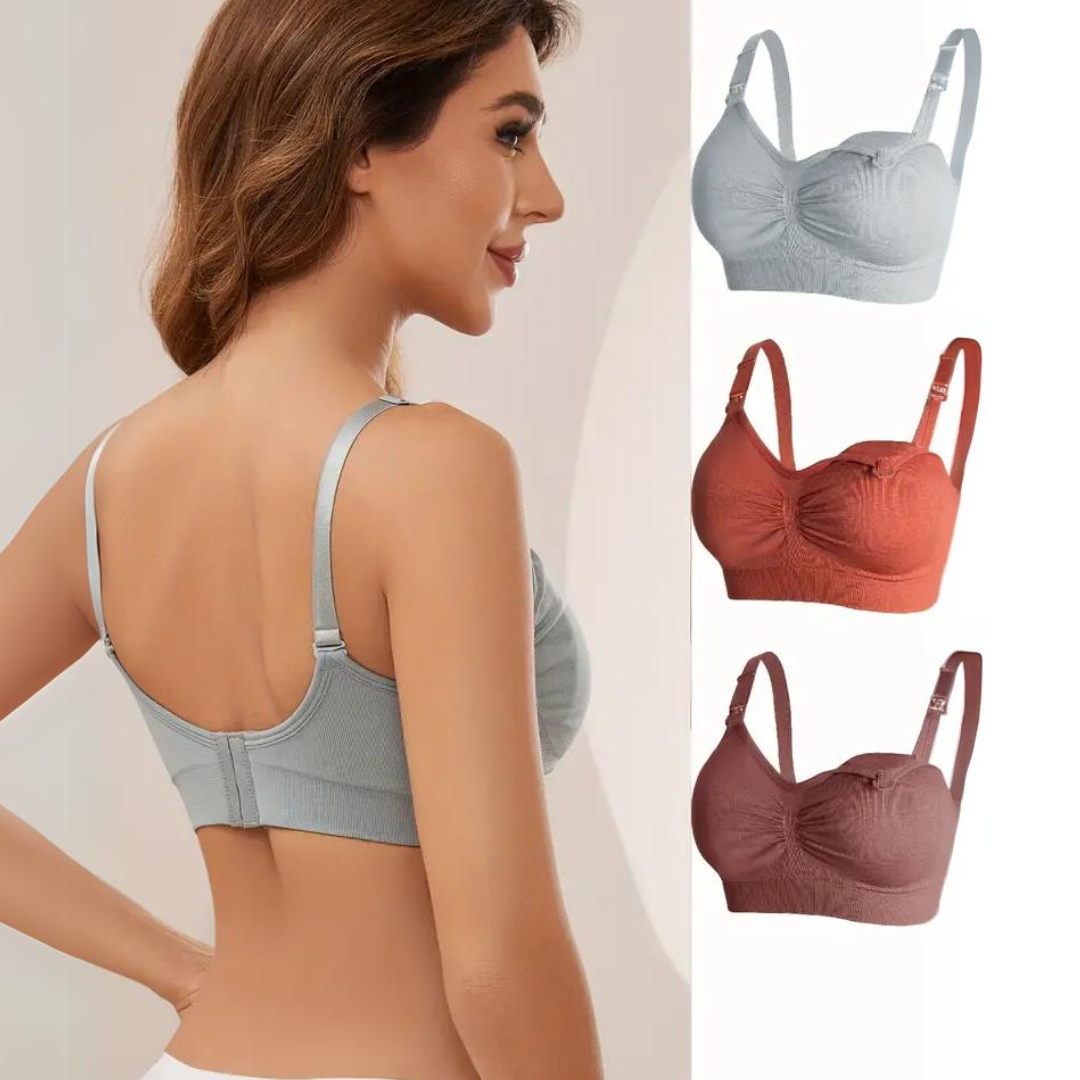Soutien-gorge d'allaitement confortable (Set de 3) – MomEase
