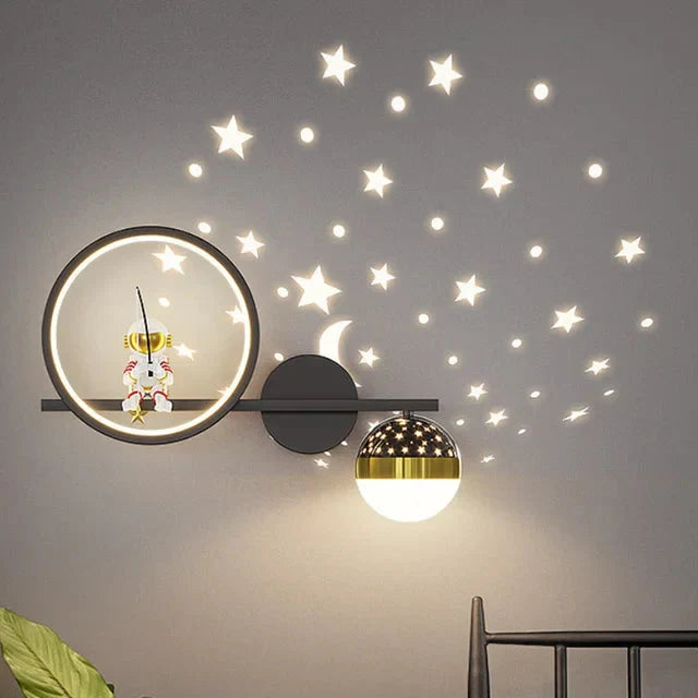 Applique LumoGlow Kids | Applique murale moderne à LED pour une ambiance relaxante