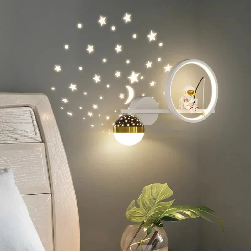 Applique LumoGlow Kids | Applique murale moderne à LED pour une ambiance relaxante