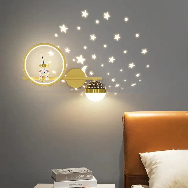 Applique LumoGlow Kids | Applique murale moderne à LED pour une ambiance relaxante